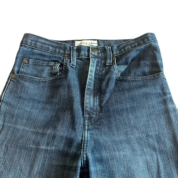 Apiece Apart Dark Wash Skinny Jeans Classic Fit Made in USA Denim Size 4 Women's - Picture 2 of 11